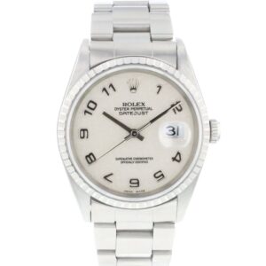 Rolex Datejust 36 White Logo Dial