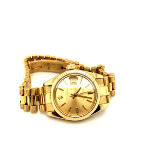 Rolex Oyster Perpetual Datejust 18K Gold