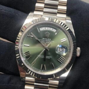 Rolex Day-Date 40 Green Olive Ref.228239 New Unworn