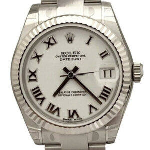 Rolex Unworn Rolex Datejust 31mm 18k Gold & Steel White Dial 178274 B&p 2021 Watch