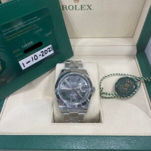 Rolex Datejust 41 Wimbledon Dial Oyster Bracelet 126300