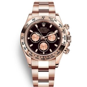 Rolex Cosmograph Daytona Oyster 40 mm Everose gold New 116505