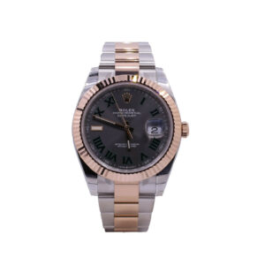 Rolex Datejust 41, Wimbledon, Stainless Steel and 18K Everose Gold, Slate Dial, 126331