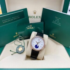 Rolex Cellini Moonphase 50535 Unworn 2021 Everose Gold 39mm