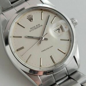 Rolex Mens Rolex Oysterdate Precision Ref 6694 34mm Hand Wind 1960s Vintage RJC196