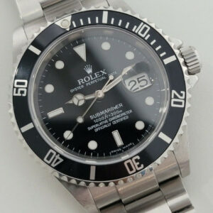 Rolex Mens Rolex Submariner Ref 16610 Date Automatic 2000s All Original w Pouch RA257