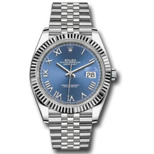 Rolex Datejust 41 Steel and White Gold – Fluted Bezel – Jubilee 126334 BLRJ