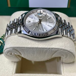 Rolex Datejust 36mm “Silver Index Dial” Jubilee Bracelet Complete Set “In Stock”