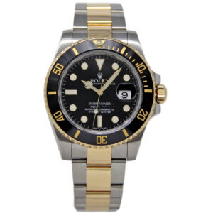 Rolex Submariner 116613 40mm Steel Gold Black 2019 Box/Paper/1YrWarranty #1405-1