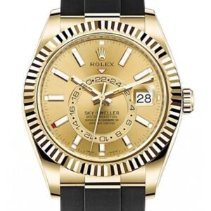 Rolex Sky-Dweller 42mm/ NEW 2021 /Champagne Dial /326238