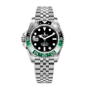 Rolex GMT-Master II 40mm Lefty Sprite Black & Green Ceramic Bezel Jubilee Bracelet