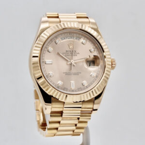 Rolex Day-Date II Everose Pink Gold – Diamonds – With Box