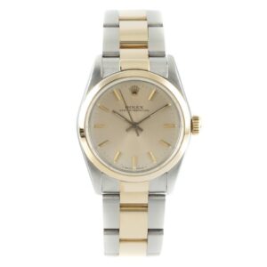 Rolex Oyster Perpetual 31 Stahl / Gold Automatik Damenuhr Ref. 67483 Klassiker