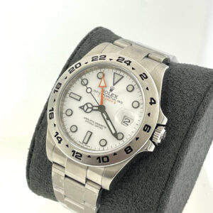 Rolex Explorer II 216570 White Dial Oyster Bracelet No Papers 42mm