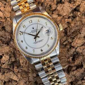 Rolex Ref 16030 Datejust 36 Quickset Boiler Gauge Dial