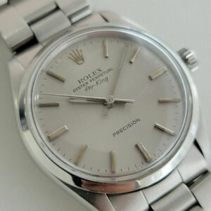 Rolex Mens  Oyster Precision 5500 Air King 34mm Automatic 1960s Vintage RJC106