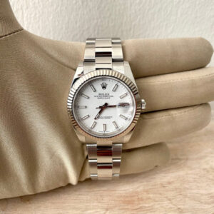 Rolex Datejust White Dial