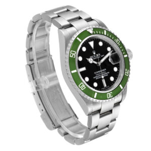 Rolex Submariner Green 50th Anniversary Flat 4 Watch 16610LV