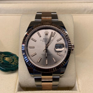 Rolex Datejust 41 Steel/Rose Gold Oyster Pink Dial (2020)