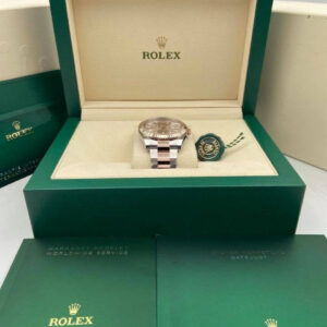 Rolex Datejust 41mm Two Tone Sundust Index Dial Oyster 126331 Unworn 2021