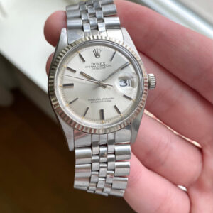 Rolex Datejust Ref 1601 Vintage Automatic Silver Sigma Sunburst Dial w/ Jubilee Bracelet 36mm