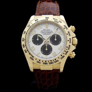 Rolex Cosmograph Daytona Yellow Gold Panda Dial Ref. 116518