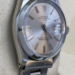 Rolex “Oyster Perpetual Date” Men’s/Unisex 34mm Stainless Steel 1500 1973