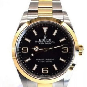 Rolex Explorer two tone 36mm 124273 unworn