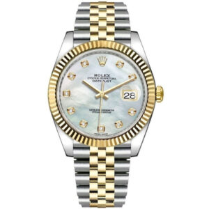 Rolex Datejust 41 Steel and Yellow Gold – Fluted Bezel – Jubilee 126333 MDJ