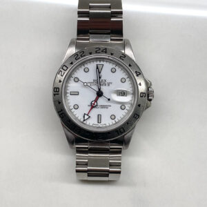 Rolex Explorer II 16570, White Swiss T-25 Dial