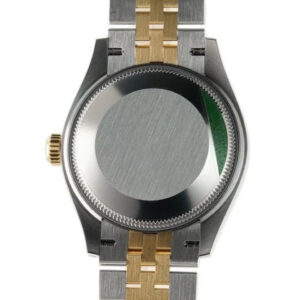 Rolex Datejust 31mm Steel & Yellow Gold Diamond Bezel Olive Green Diamond Dial Jubilee Bracelet