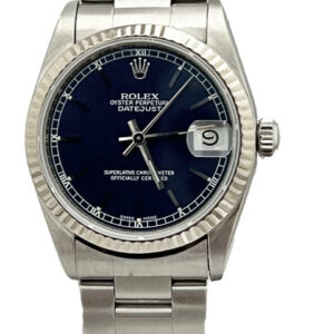 Rolex Datejust 31mm Automatic Blue Dial Stainless Steel 68274 Watch