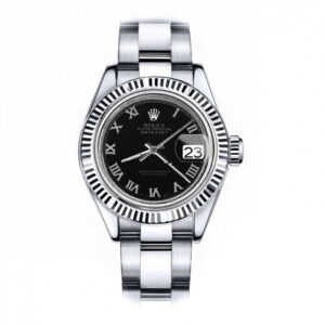 Rolex Women’s Rolex 31mm Datejust Black Color Roman Numeral Dial