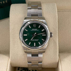 Rolex Oyster Perpetual 31 GREEN 277200 New 2021