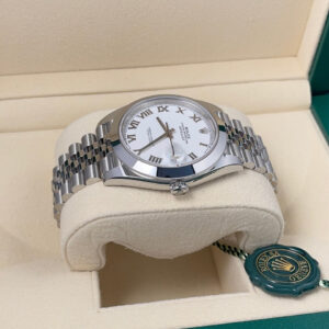 Rolex 2021 Datejust 41mm “White Roman Dial” Jubilee Bracelet “In-Stock”