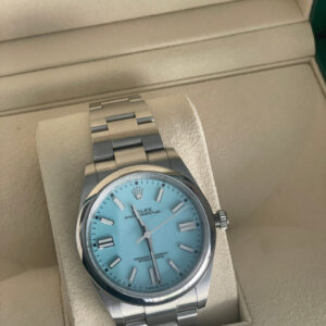 Rolex OP Tiffany blue 41