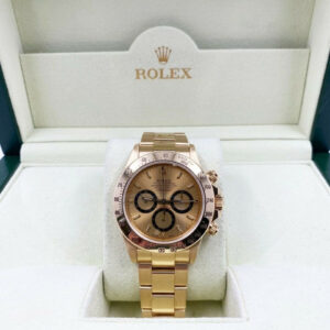 Rolex Daytona 16528 Cosmograph Zenith Movement Inverted 6 18k Yellow Gold