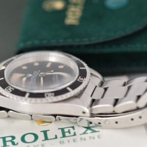 Rolex Submariner, beautiful matte dial patina, full set, original box and punched papers