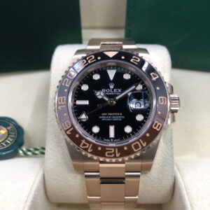 Rolex GMT-Master II Solid Rose Gold Rootbeer 2020