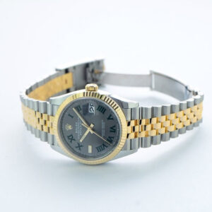 Rolex 126233-0035 – Datejust Automatic Grey Dial Stainless Steel Men’s Watch