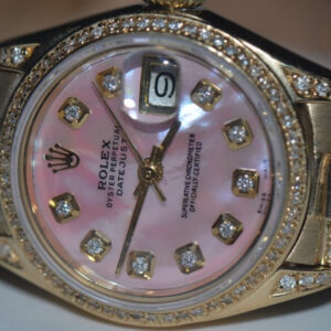 Rolex Datejust President 18K Solid Yellow Gold Diamonds