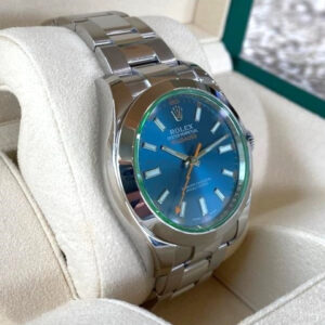 Rolex Milgauss Stainless Steel Blue Dial