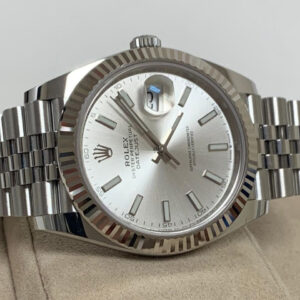 Rolex Datejust 41mm Steel and White Gold – Fluted Bezel 126334 SIJ