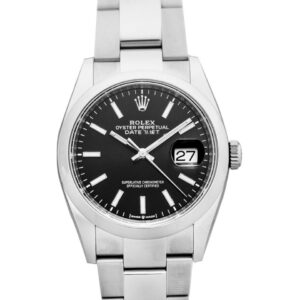 Rolex 126200-0004 – Datejust 36 Automatic Black Dial Oyster Men’s Watch