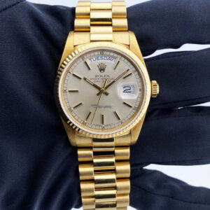 Rolex Day Date 18038 18K Yellow Gold Mens Watch