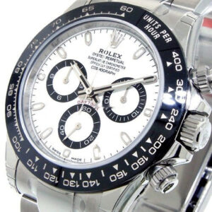 Rolex Daytona “White Panda” 40mm Stainless Steel White Dial & Black Bezel 116500LN