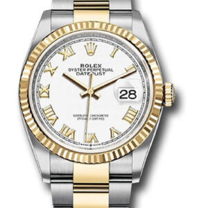 Rolex Datejust 36MM 126233 18K Yellow Gold / Stainless Steel Unisex Watch