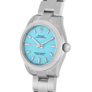 Rolex Oyster Perpetual Turquoise Ladies Watch 277200