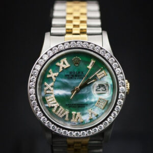 Rolex Two Tone Datejust 36MM 18KTY and SS watch