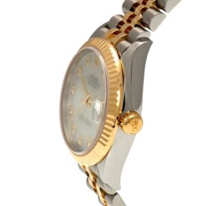 Rolex Datejust Two Tone Bracelet Mother of Pearl Dial 31mm Ladies Watch